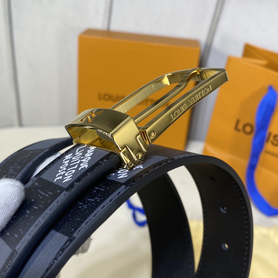 L*ouis V*uitton Belts Top Quality 35MM