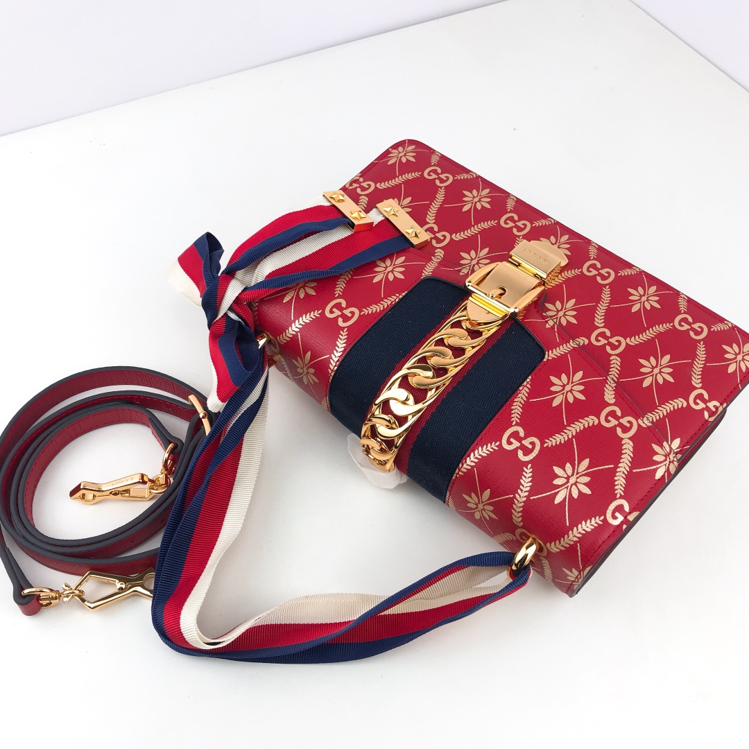 G*ucci Bag Top Quality 25.5*17*8CM