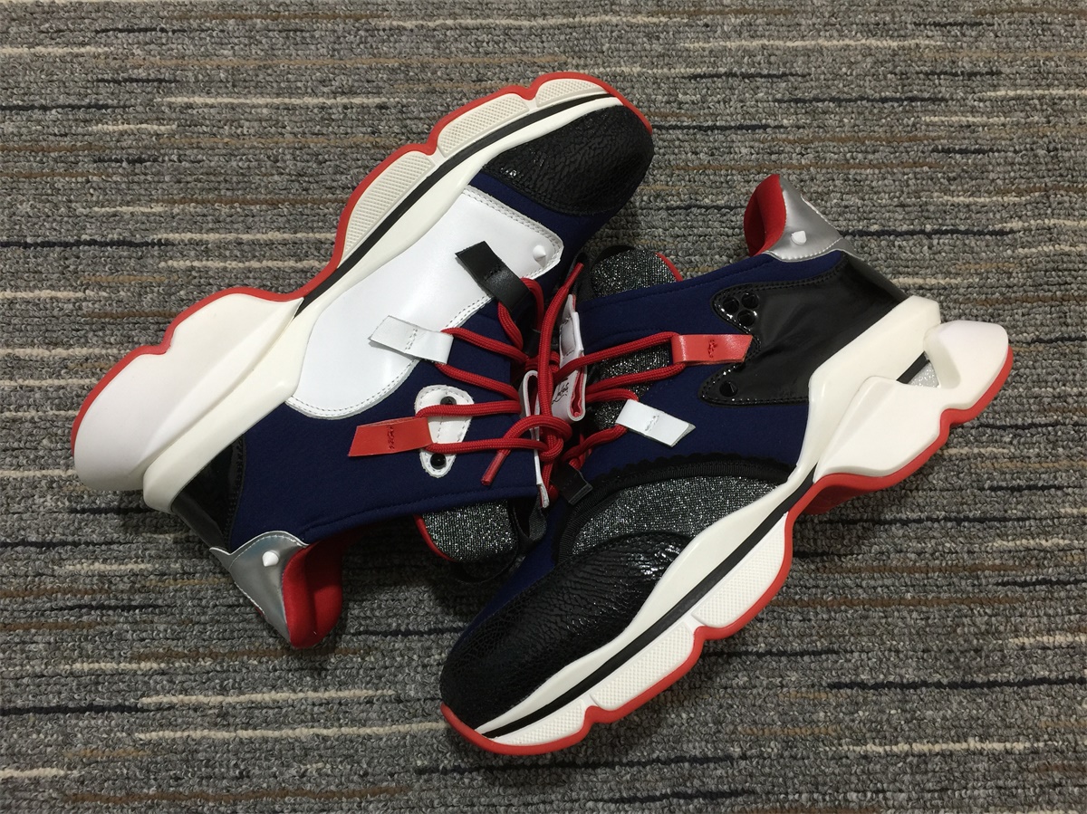 C*ristian L*uboutin Red Runner Sneaker