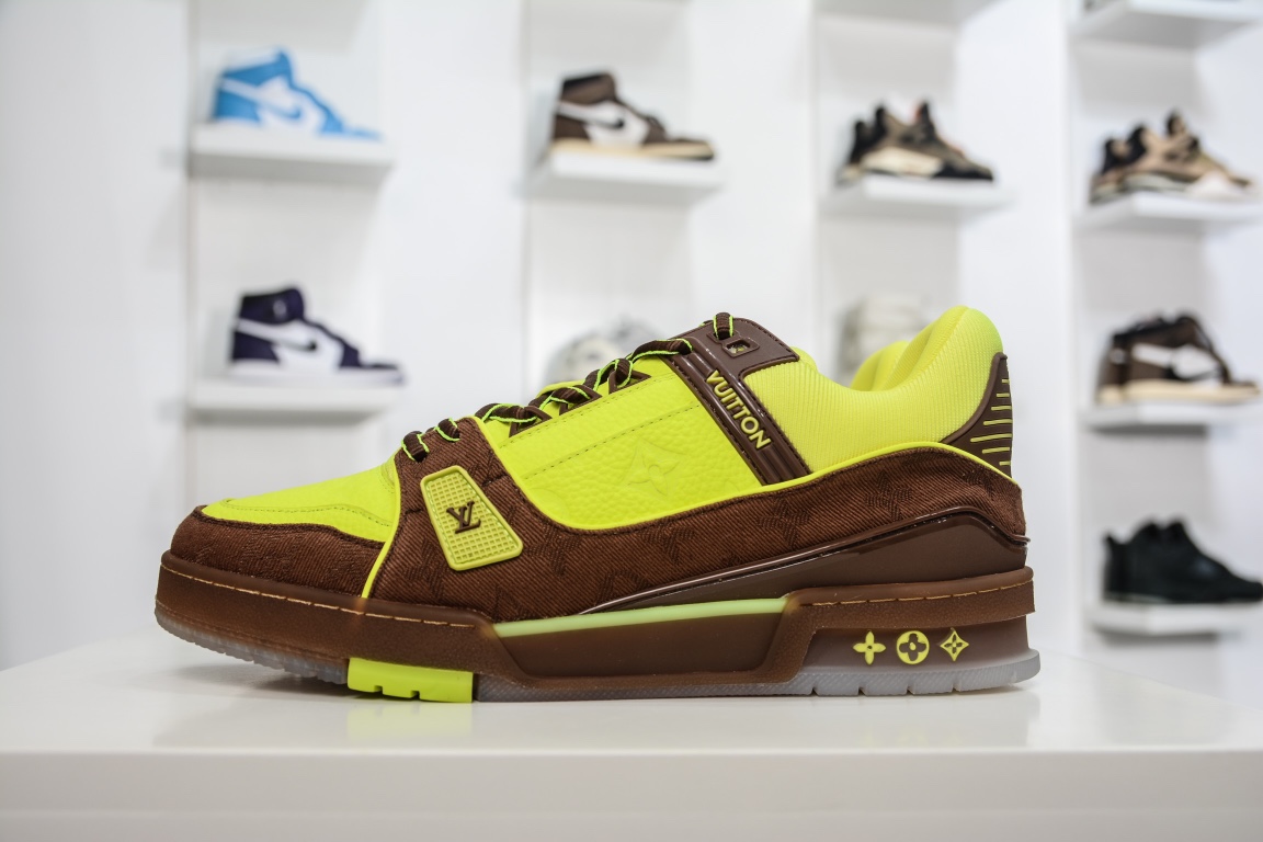 Men Women L*ouis V*uitton Top Sneakers