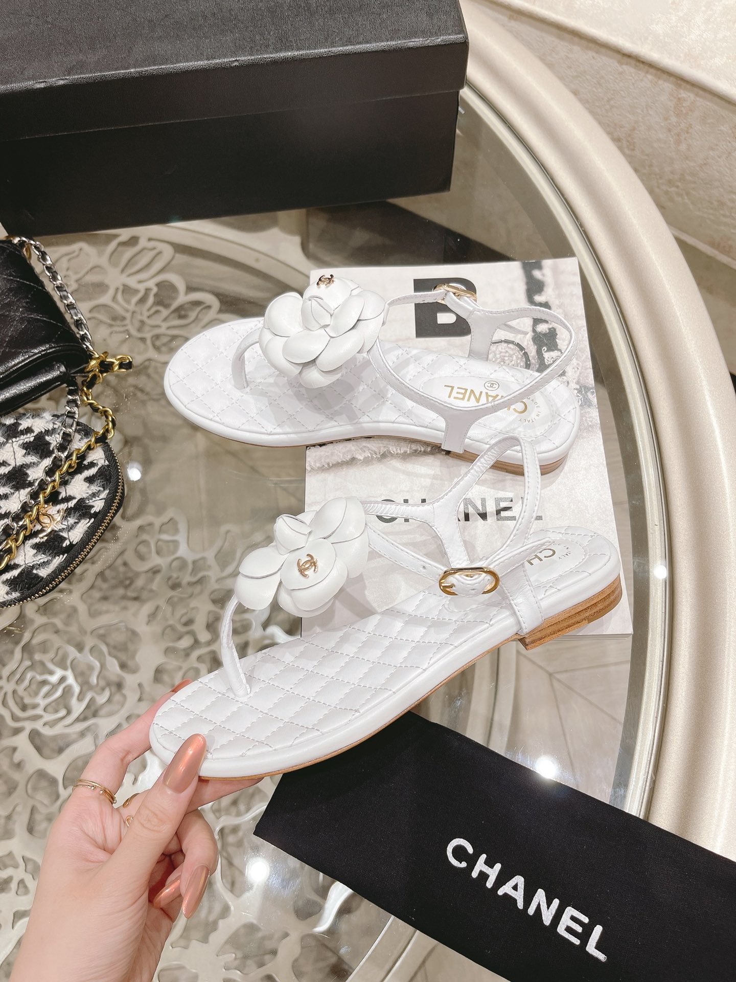 Women C*hanel Top Sandals