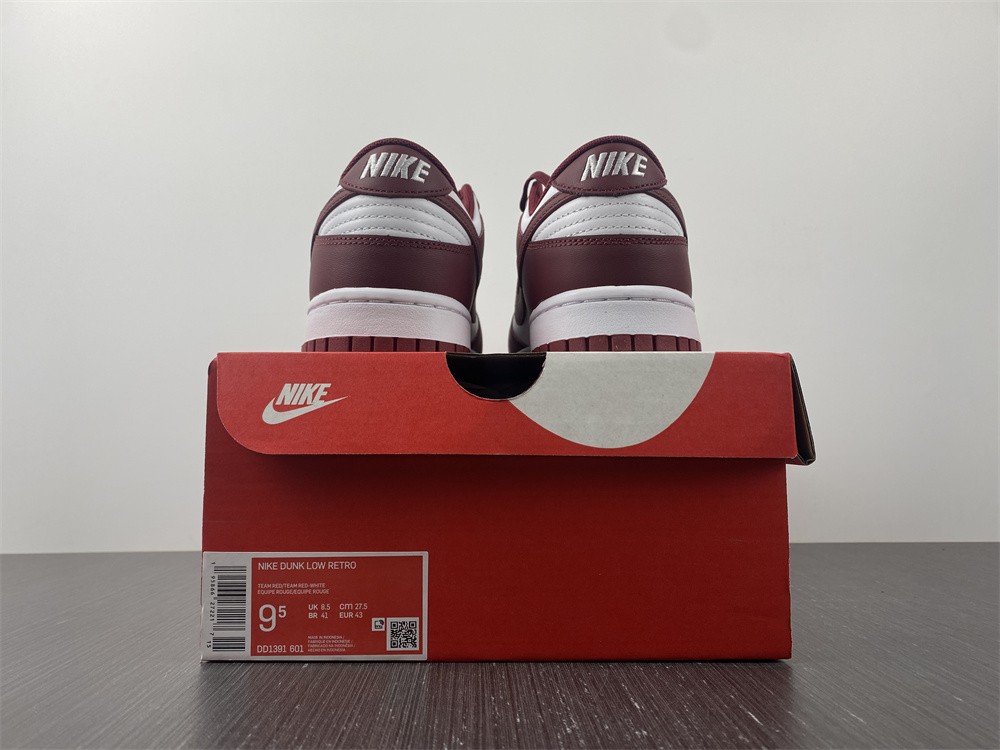 from Nike Dunk Low Team Red 2022 DD1391 601