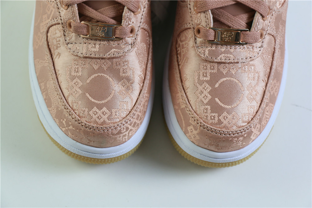 from CLOT X Nike Air Force 1 Low “Rose Gold”