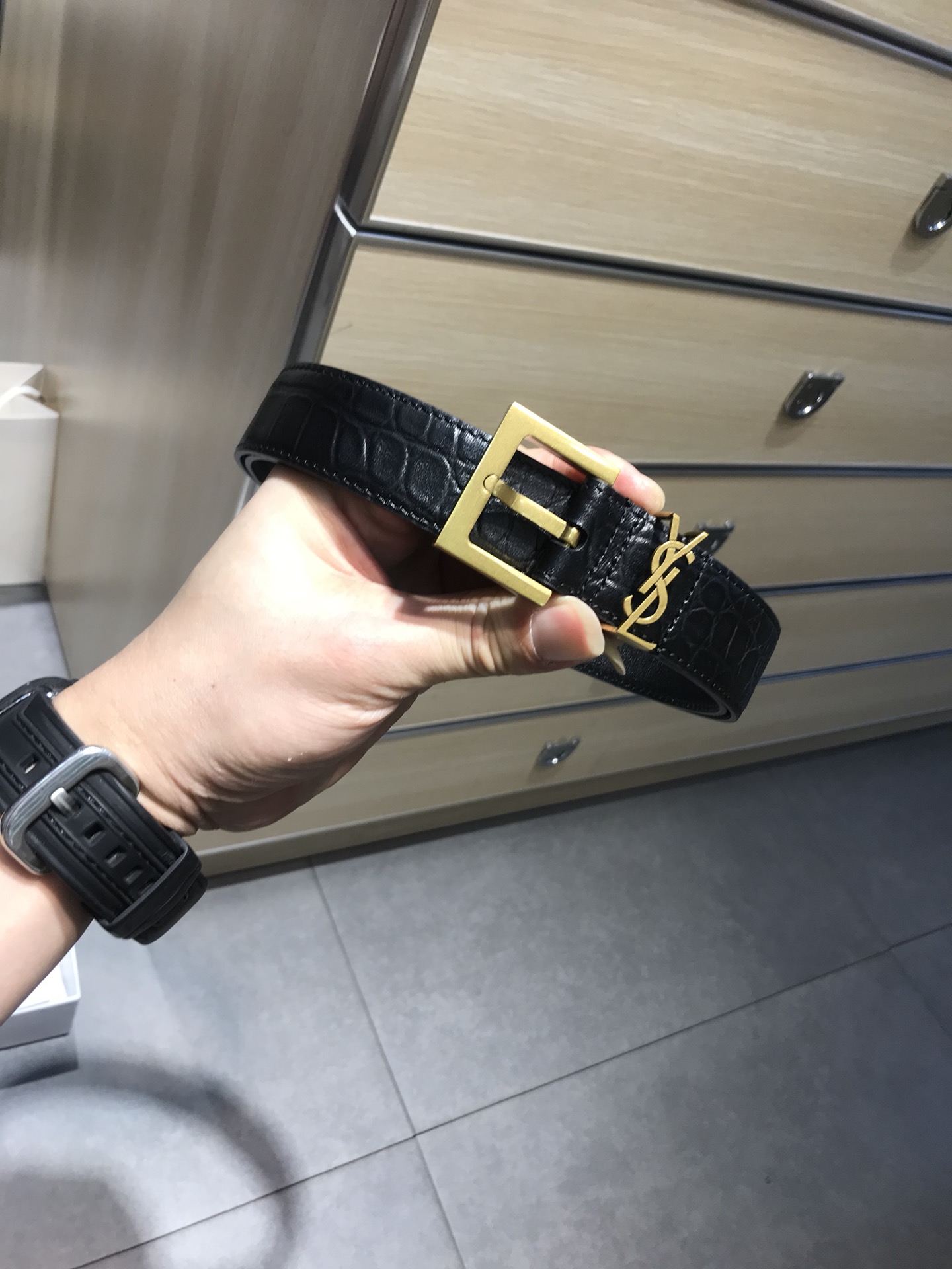 Y*SL Belts Top Quality 30MM