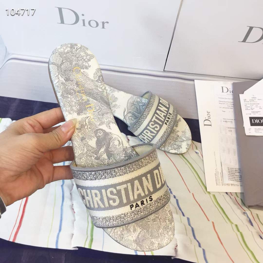 Women D*ior Top Sandals