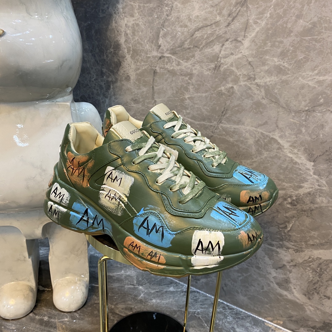 Men Women G*ucci Top Sneaker