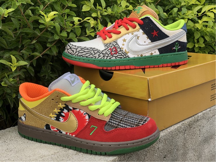 from Nike SB Dunk Low “What The” 318403-141
