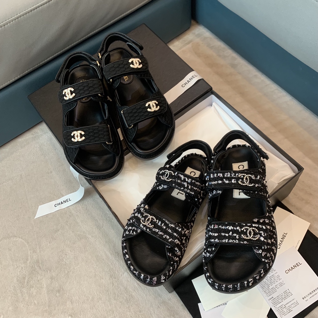 Women C*hanel Top Sandals