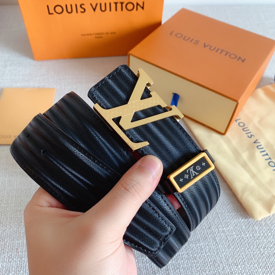 L*ouis V*uitton Belts Top Quality 40MM