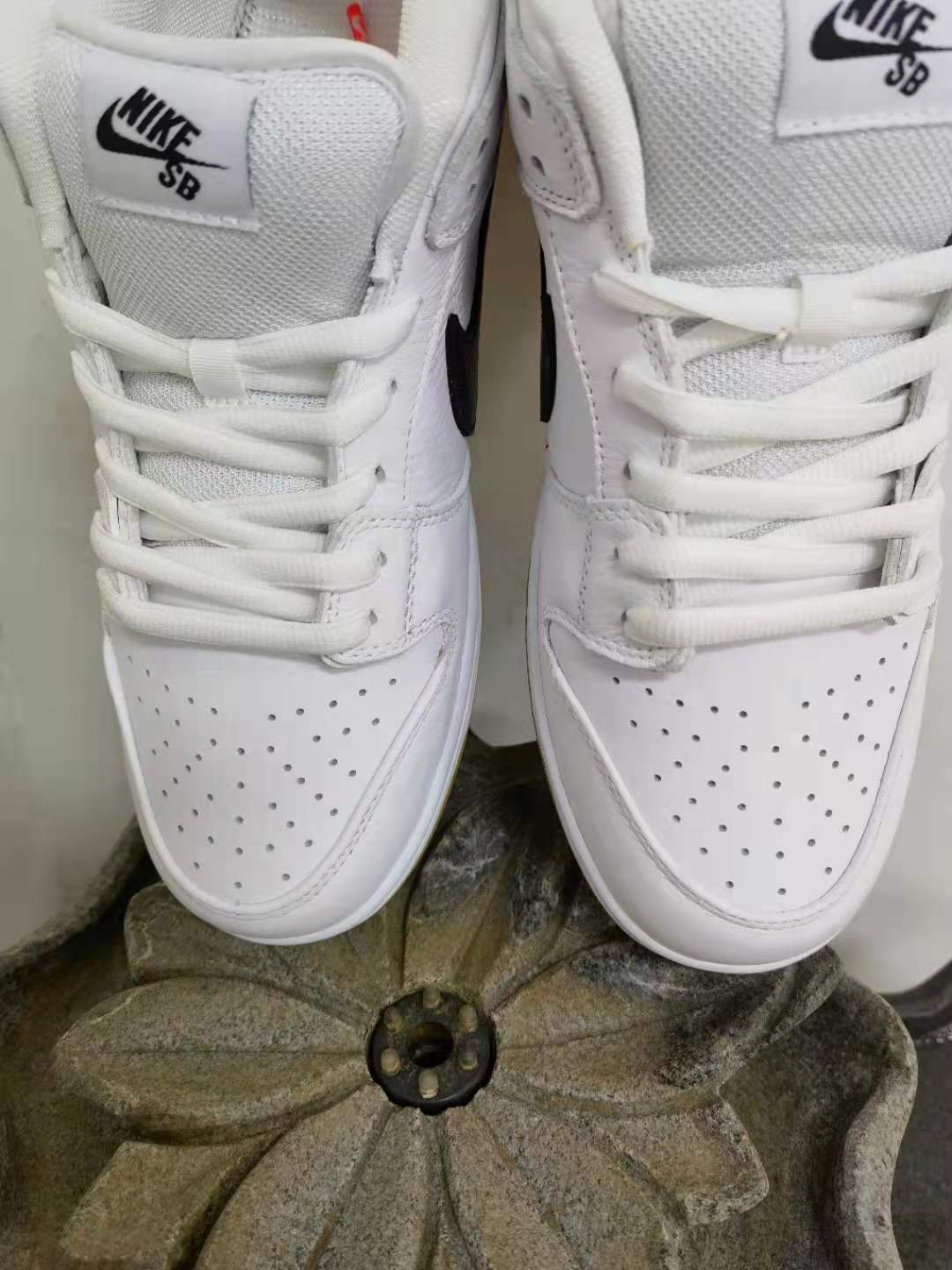 from Nike Dunk SB Low Orange Label White Black CD2563-100