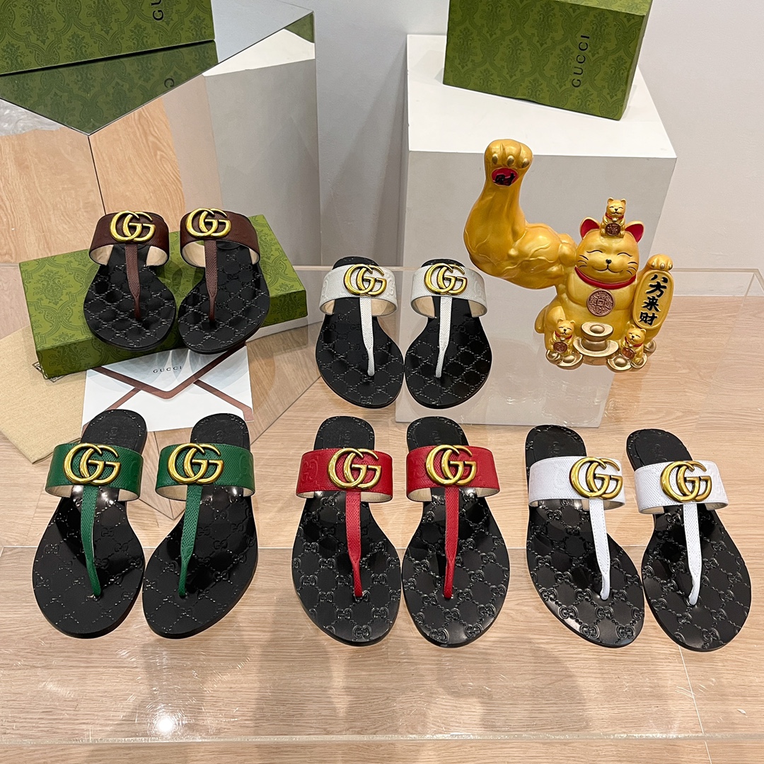 Men Women G*ucci Top Sandals