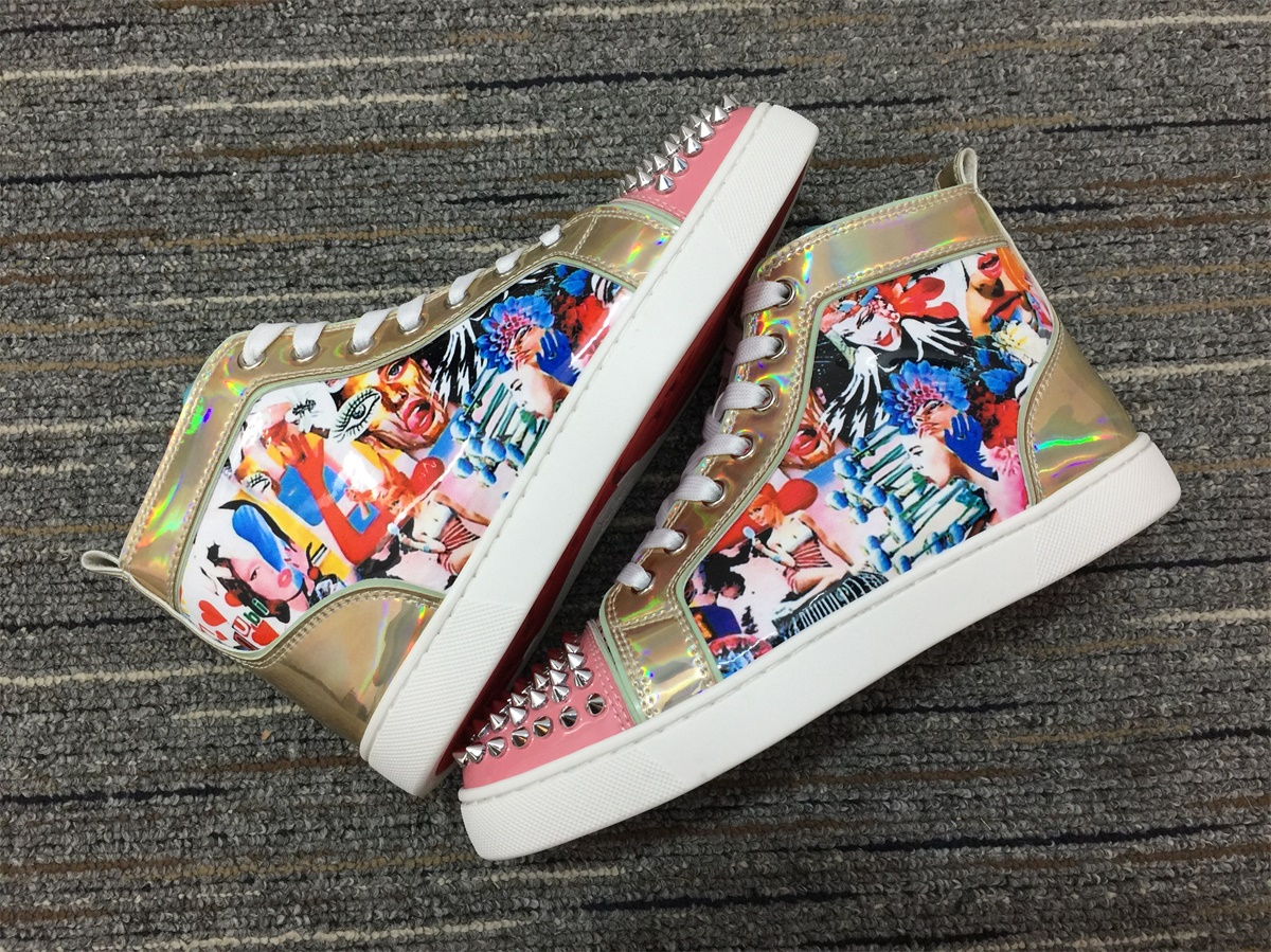 Men Women C*hristian L*ouboutin Top Sneaker