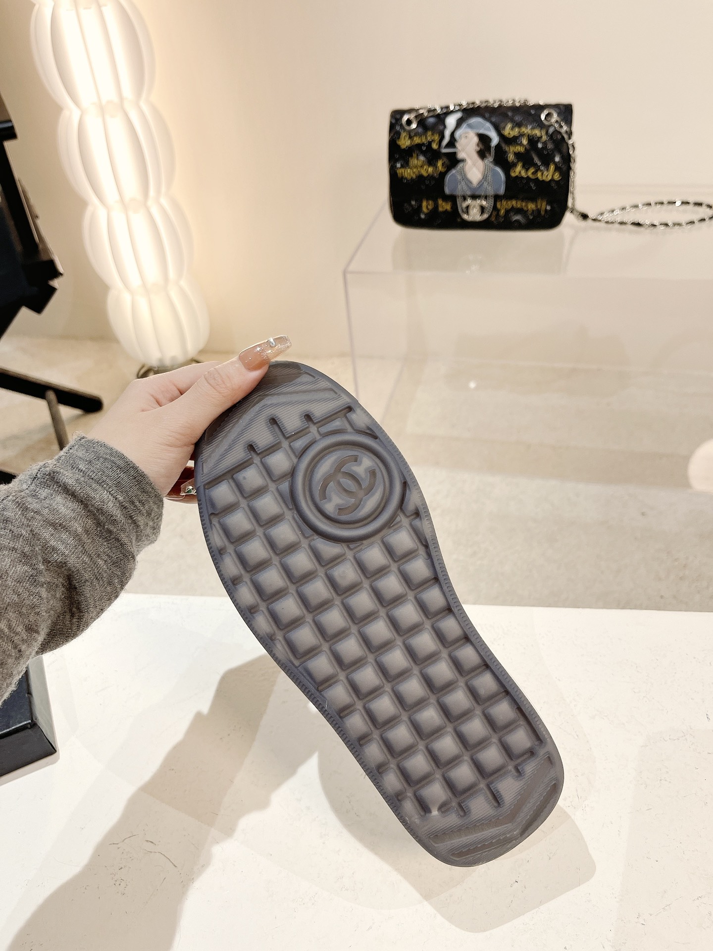 Women C*hanel Top Sneaker