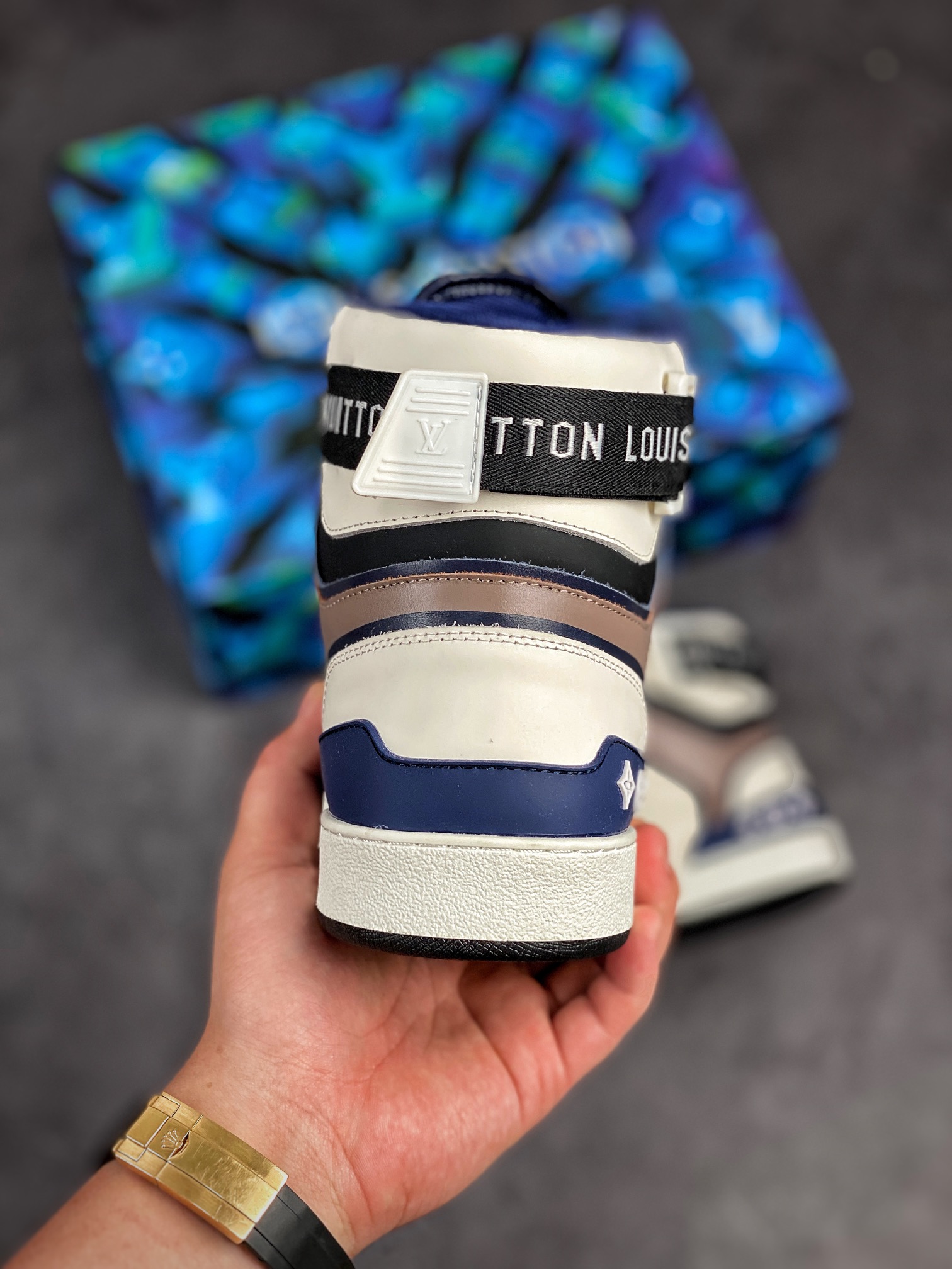 Men L*ouis V*uitton Top Sneaker