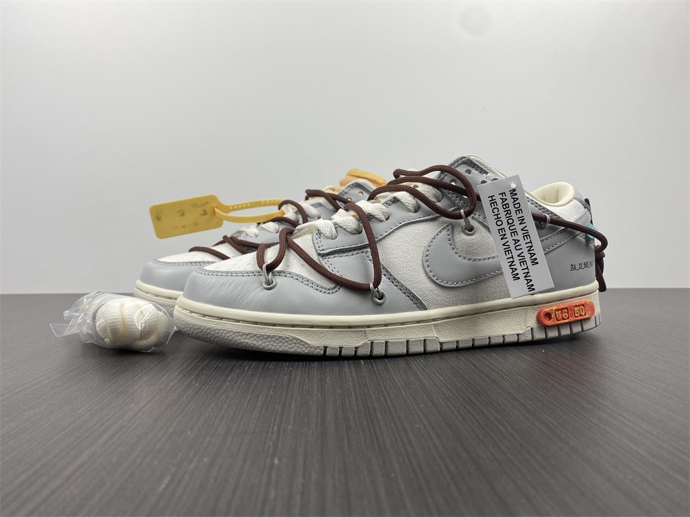 from O*ff-W*hite x Nike Dunk Low