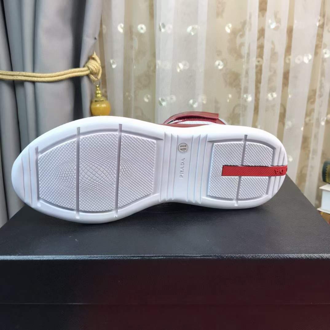 Men P*rada Top Sneakers