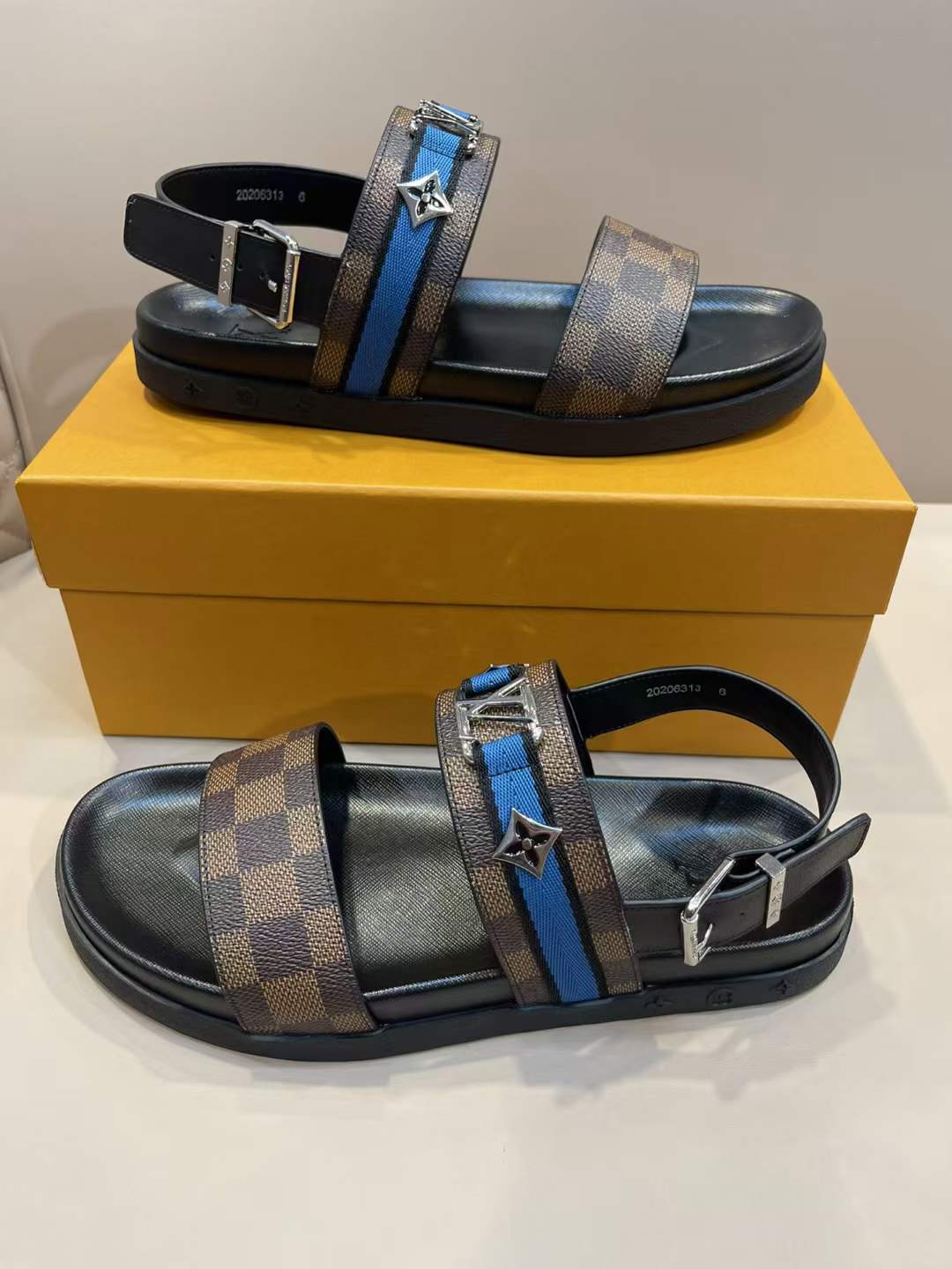 Men L*ouis V*uitton Top Sandals