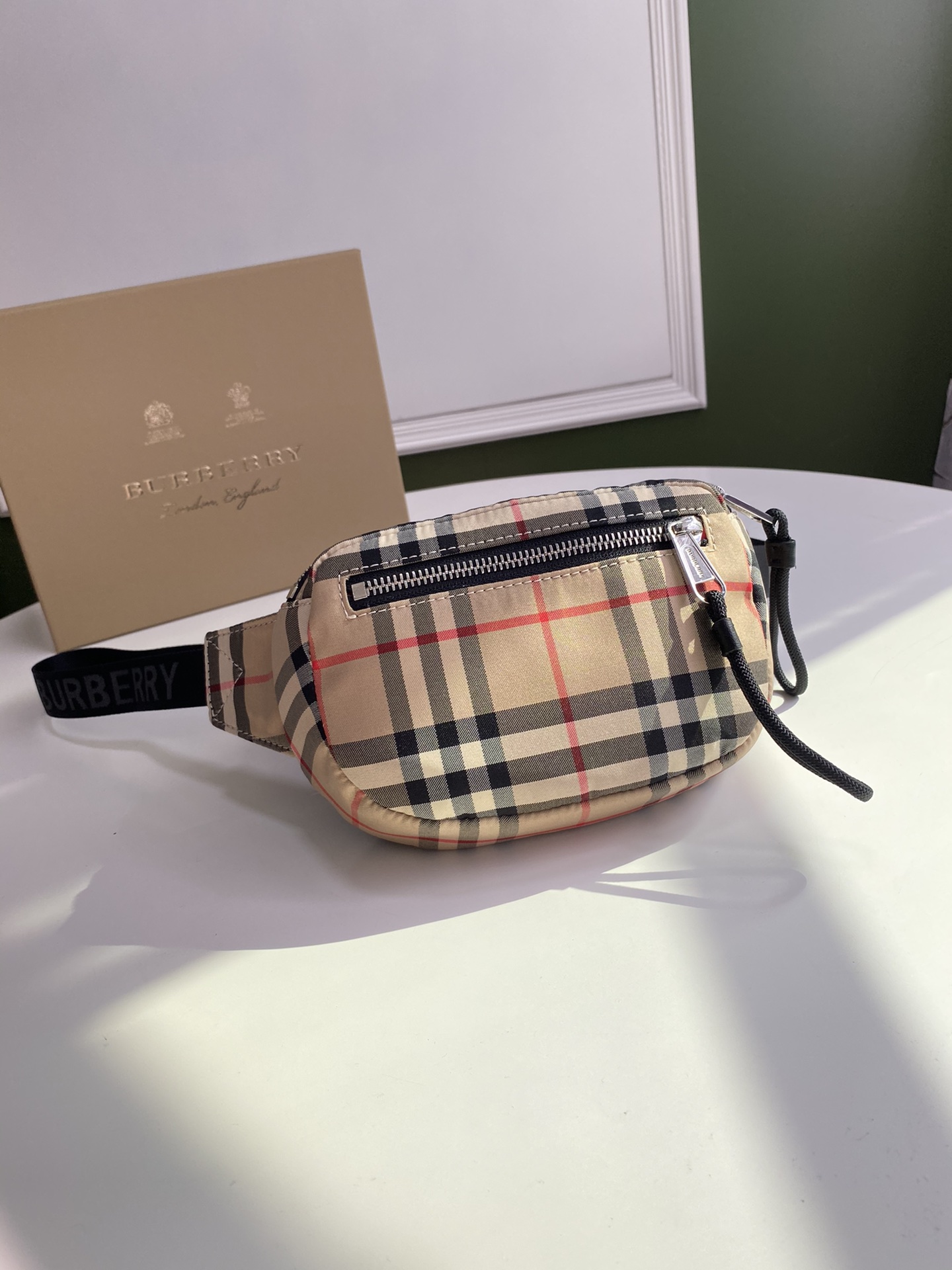 B*urberry Bag Top Quality 18.5*3.7*12.5cm