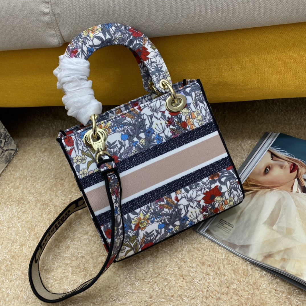 D*ior Top Bag 24*20*11cm