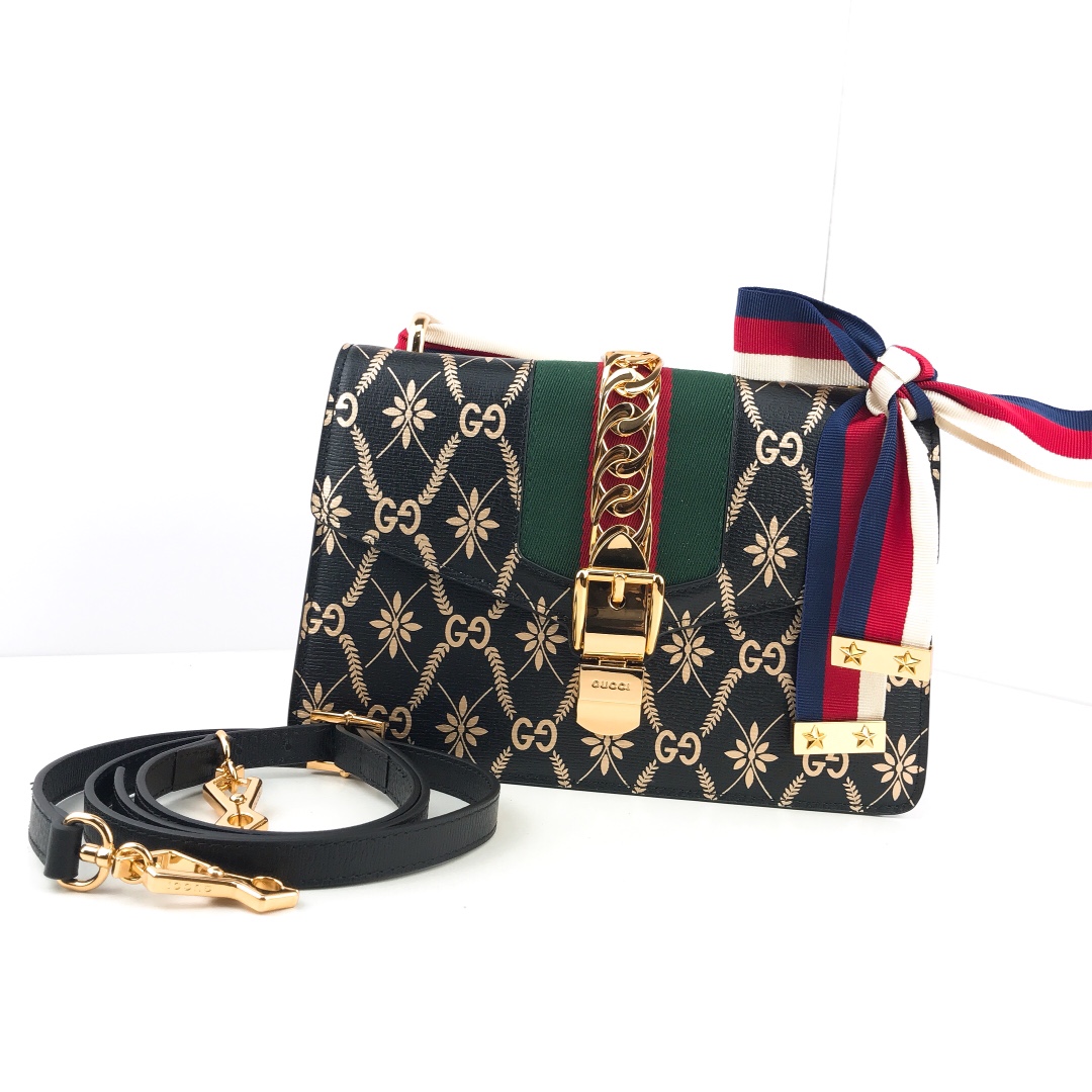 G*ucci Bag Top Quality 25.5*17*8CM