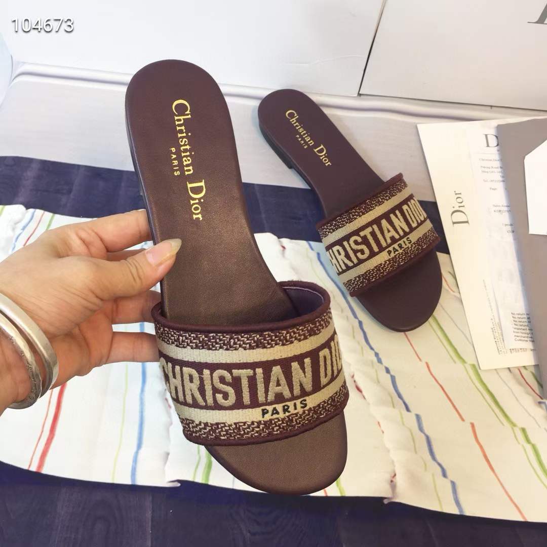Women D*ior Top Sandals
