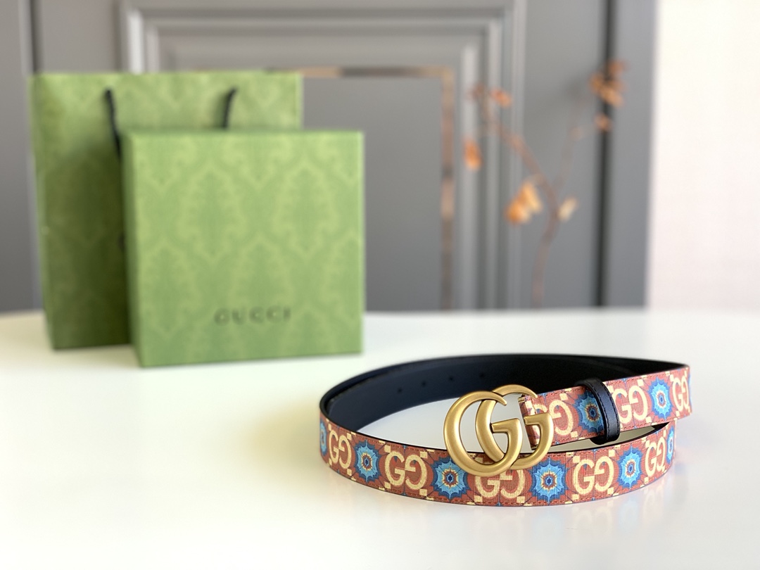G*ucci Belts Top Quality 30MM