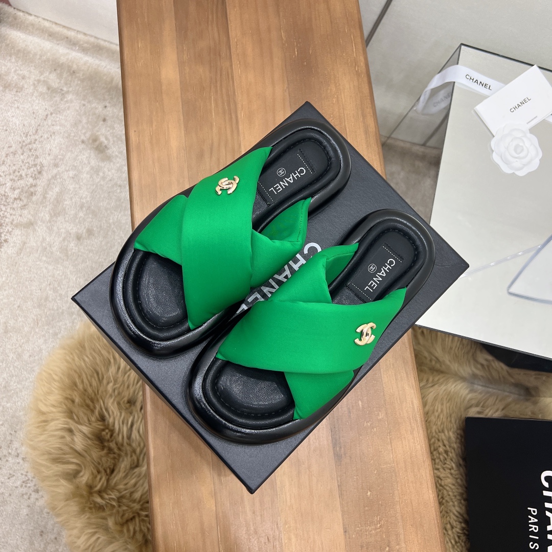 Women C*hanel Top Sandals