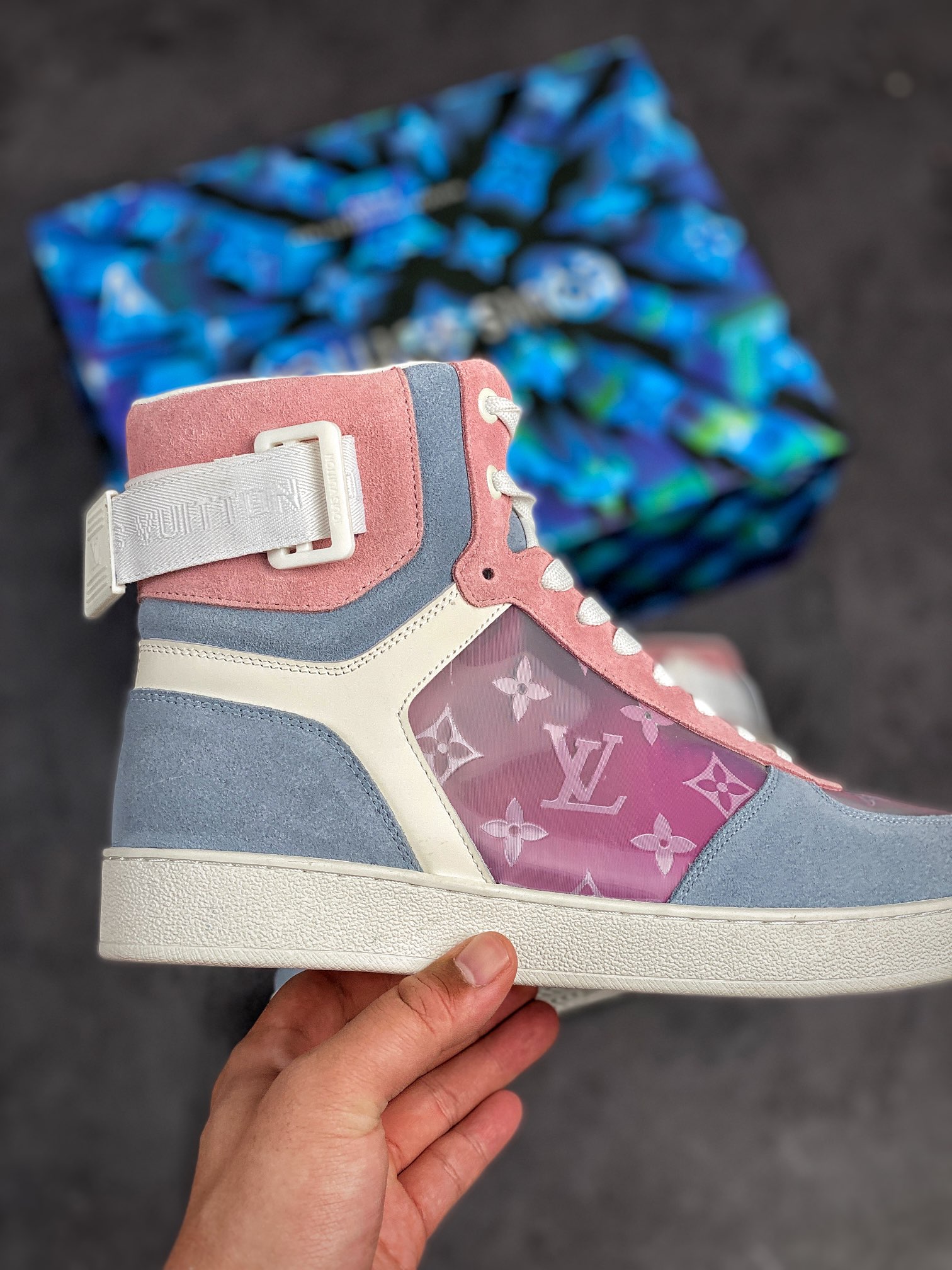 Men L*ouis V*uitton Top Sneaker