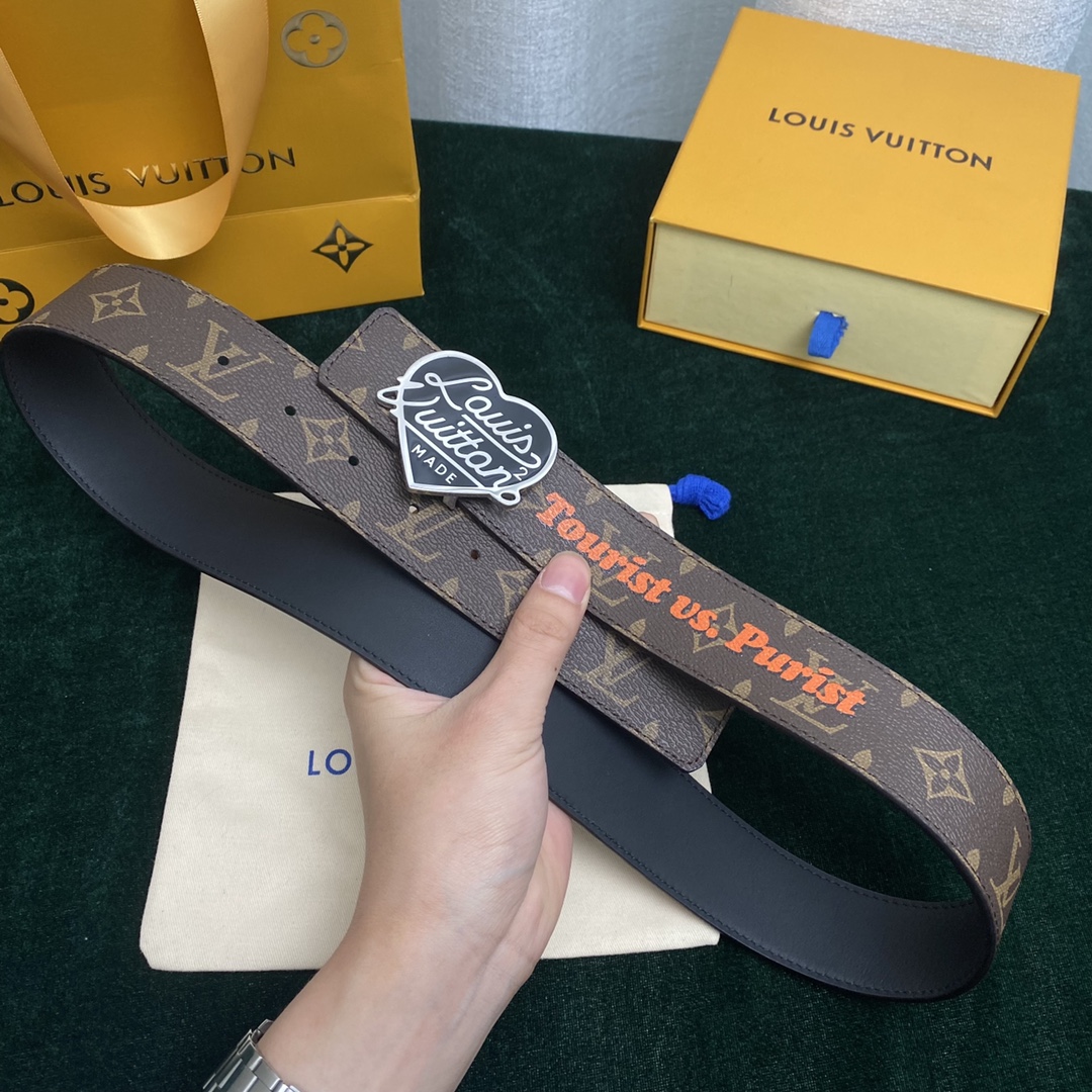 L*ouis V*uitton Belts Top Quality 40MM
