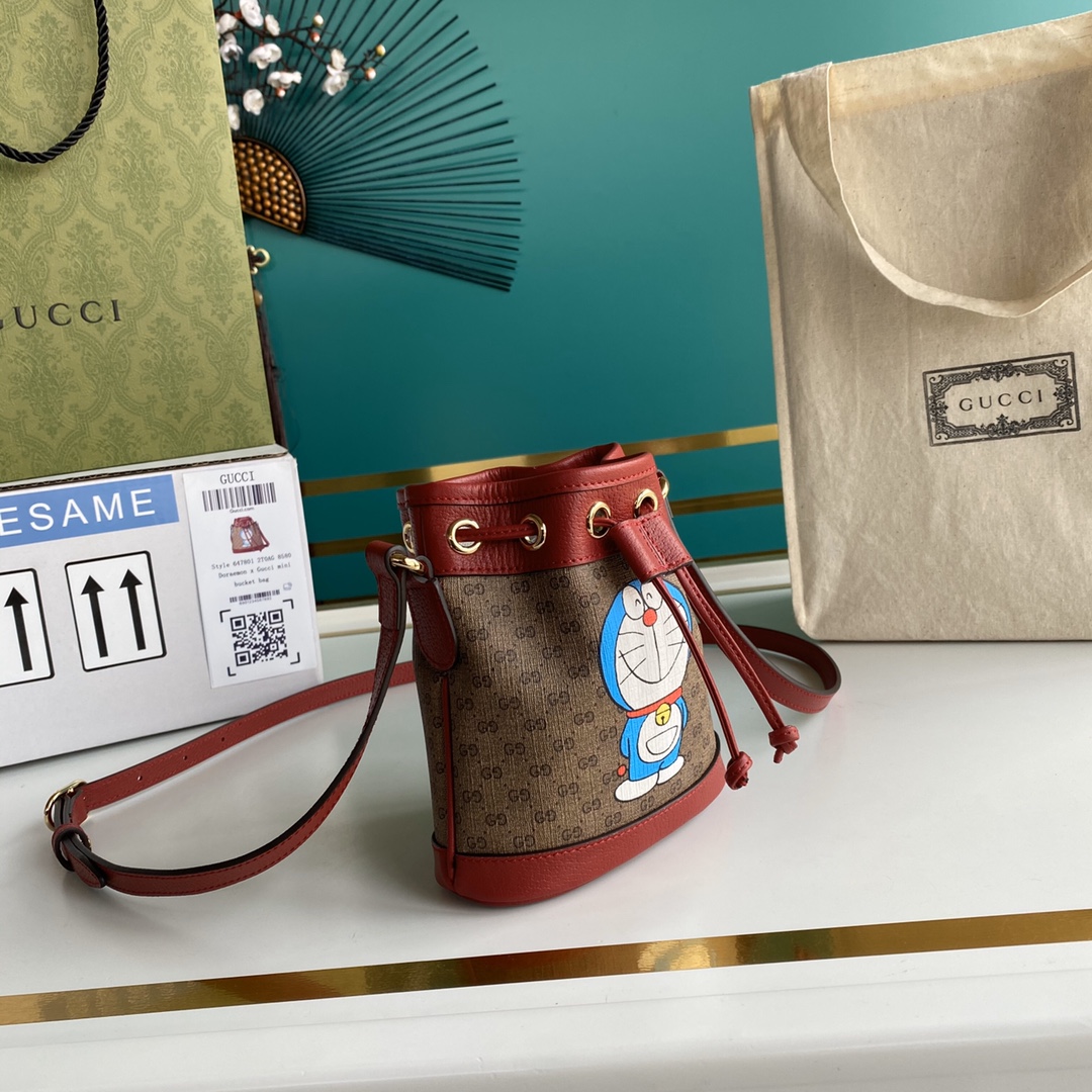 G*ucci Bag Top Quality 15.5*17*7.5cm