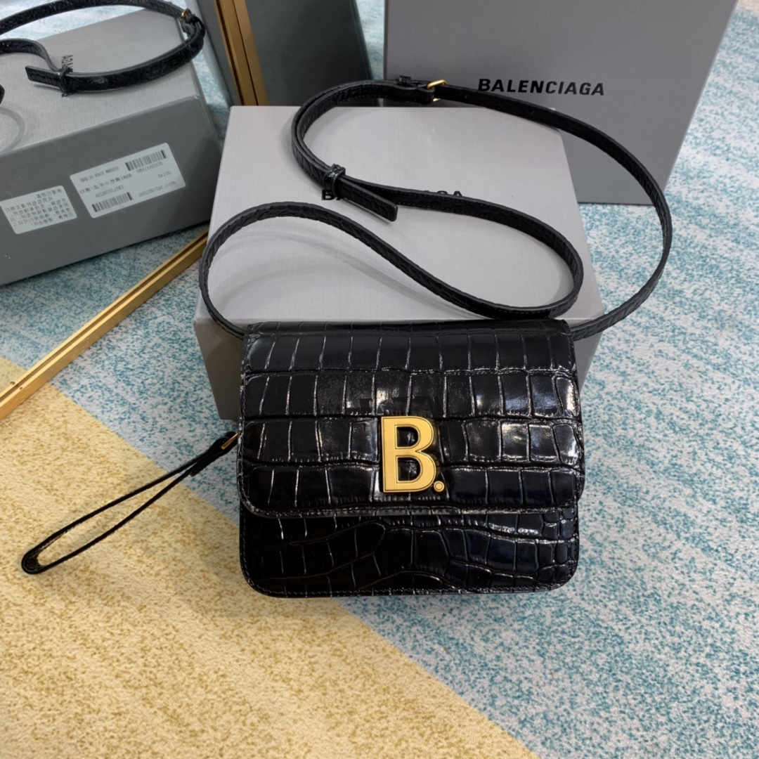 B*alenciaga Top Bag 18*9*14cm