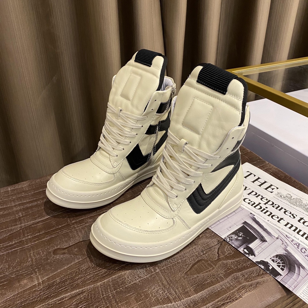 Men Women R*ick O*wens Top Sneaker