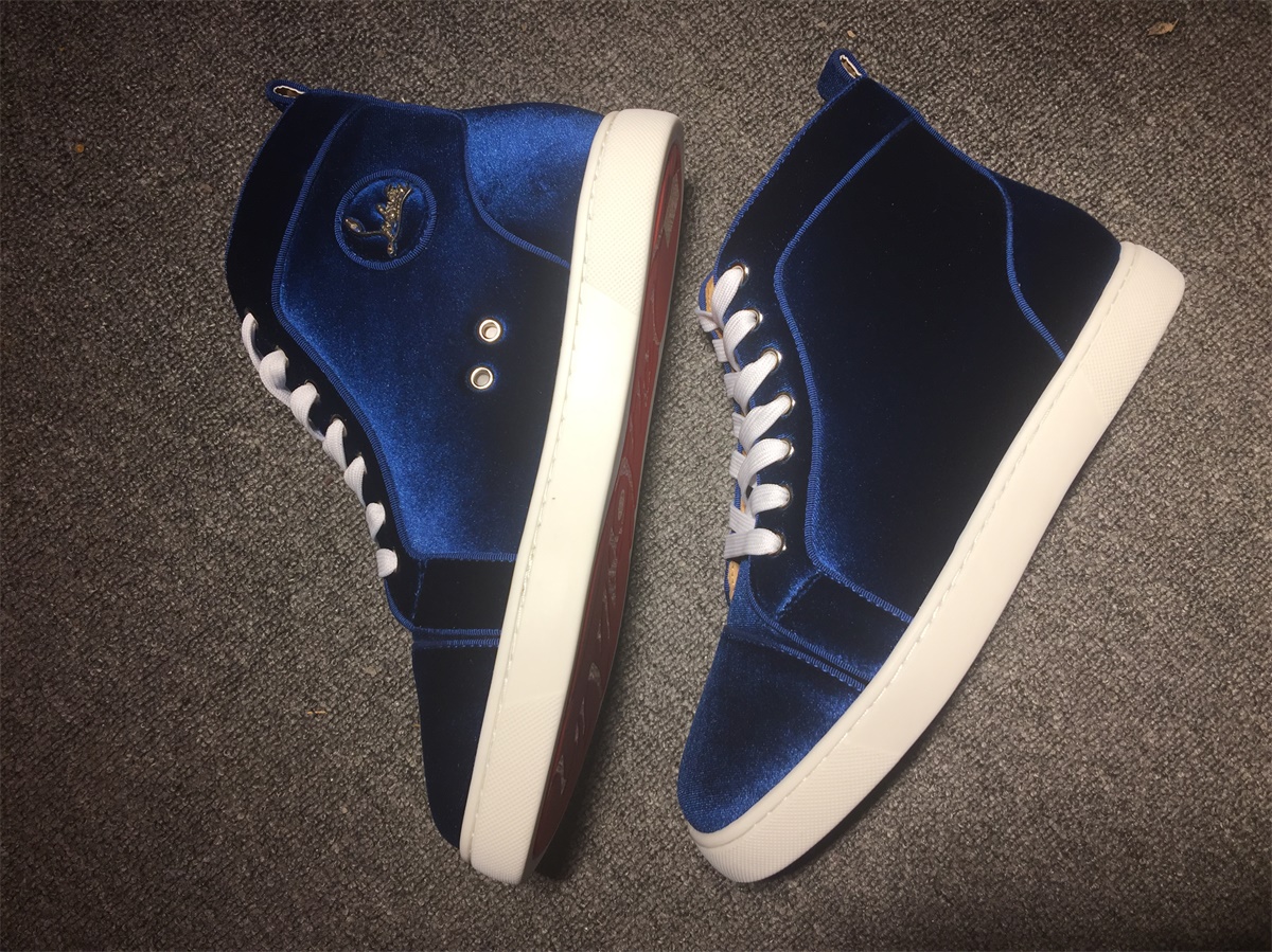 C*ristian L*uboutin Suede Leather Sneaker