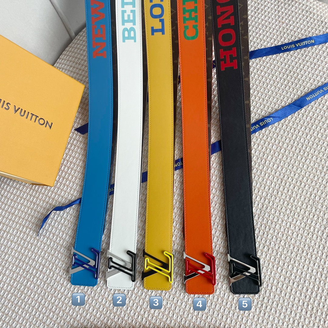 L*ouis V*uitton Belts Top Quality 40MM