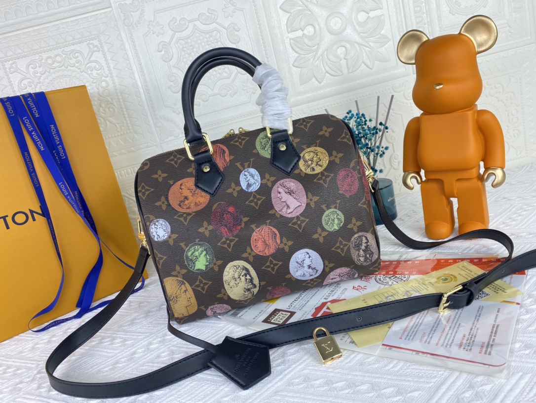 L*ouis V*uitton Bag Top Quality 25*18*15cm