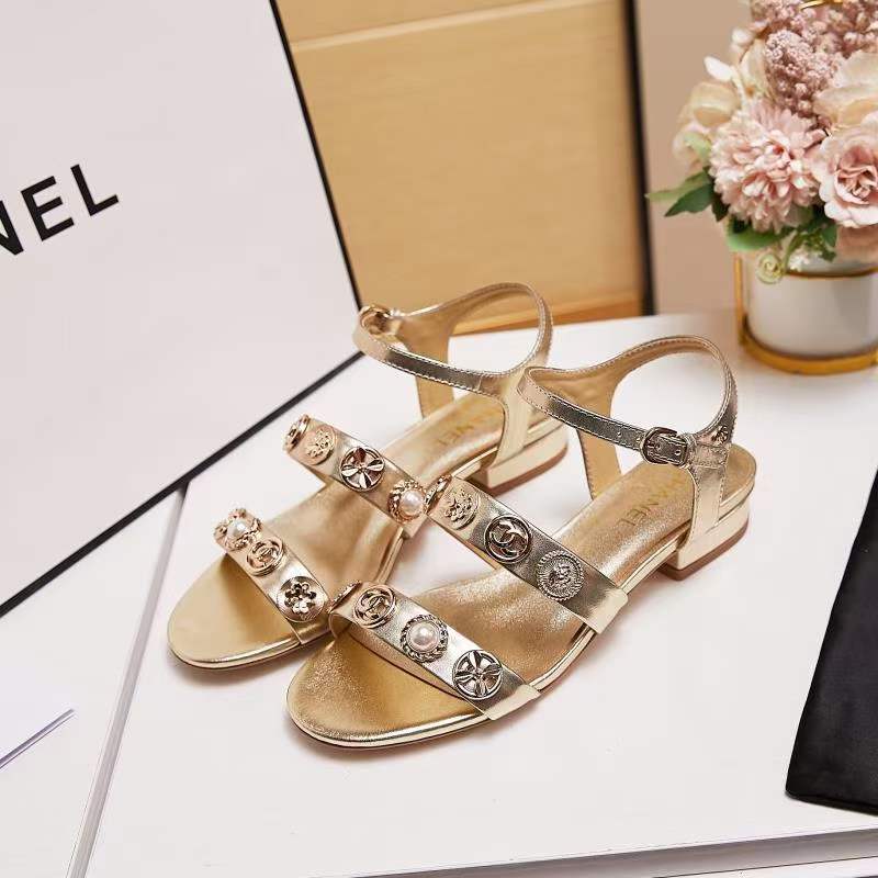 Women C*hanel Top Sandals