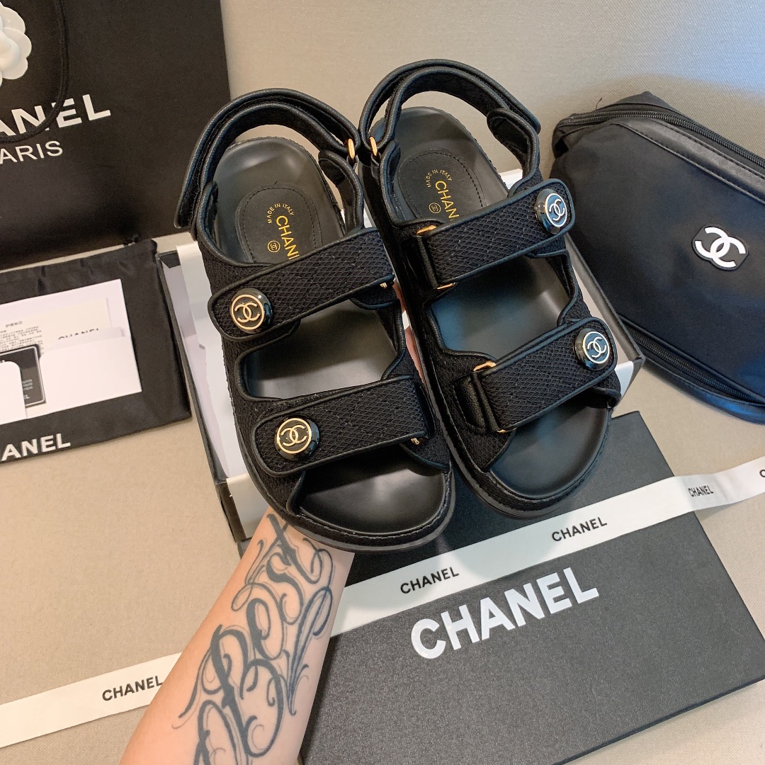 Women C*hanel Top Sandals