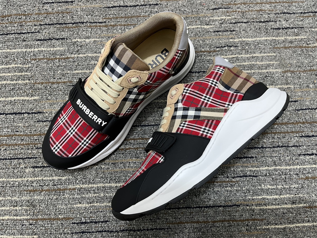 Men B*urberry Top Sneakers