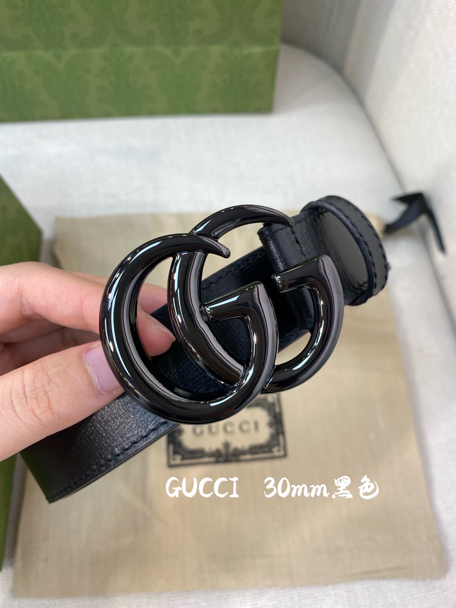 G*ucci Belts Top Quality 30MM