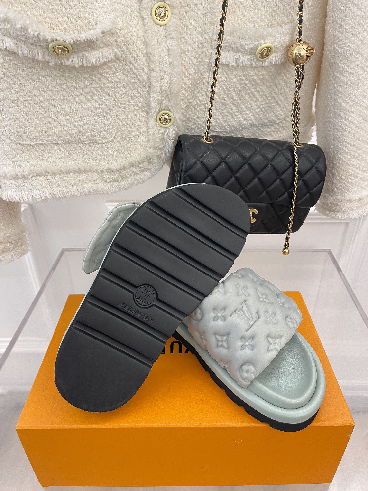 Men Women L*ouis V*uitton Top Sandals