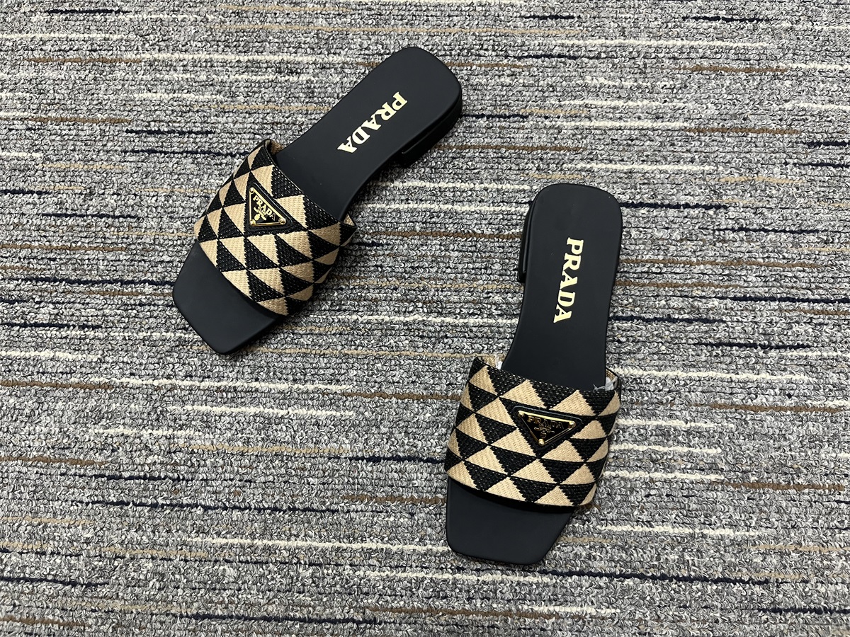 Women P*rada Top Sandals