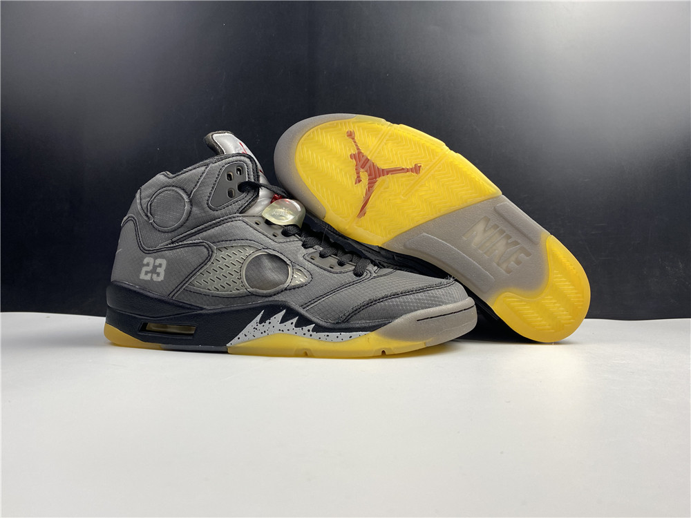 Air Jordan 5 xoff white ow 3M CT8480-001
