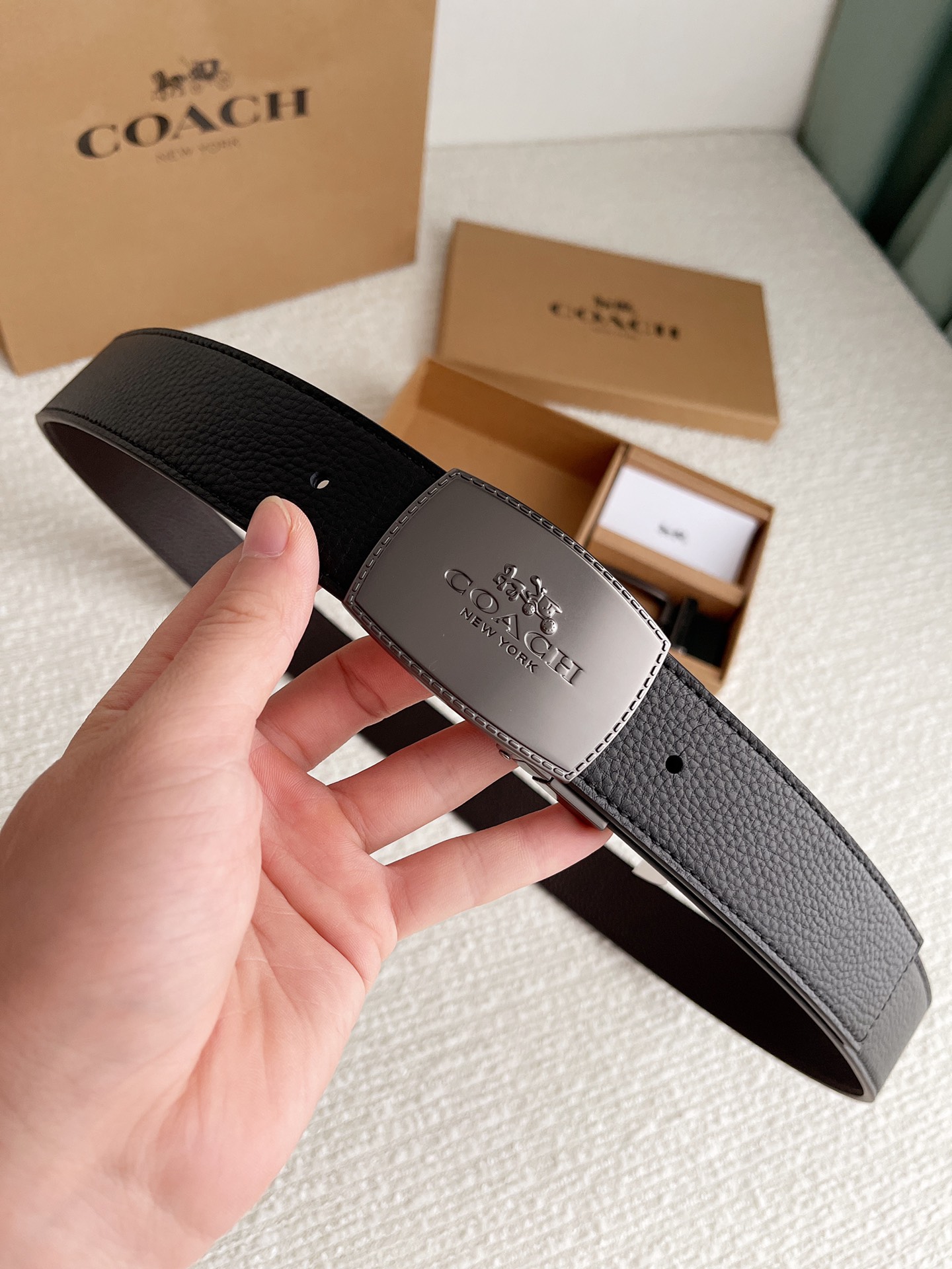 C*oach Belts Top Quality 37MM