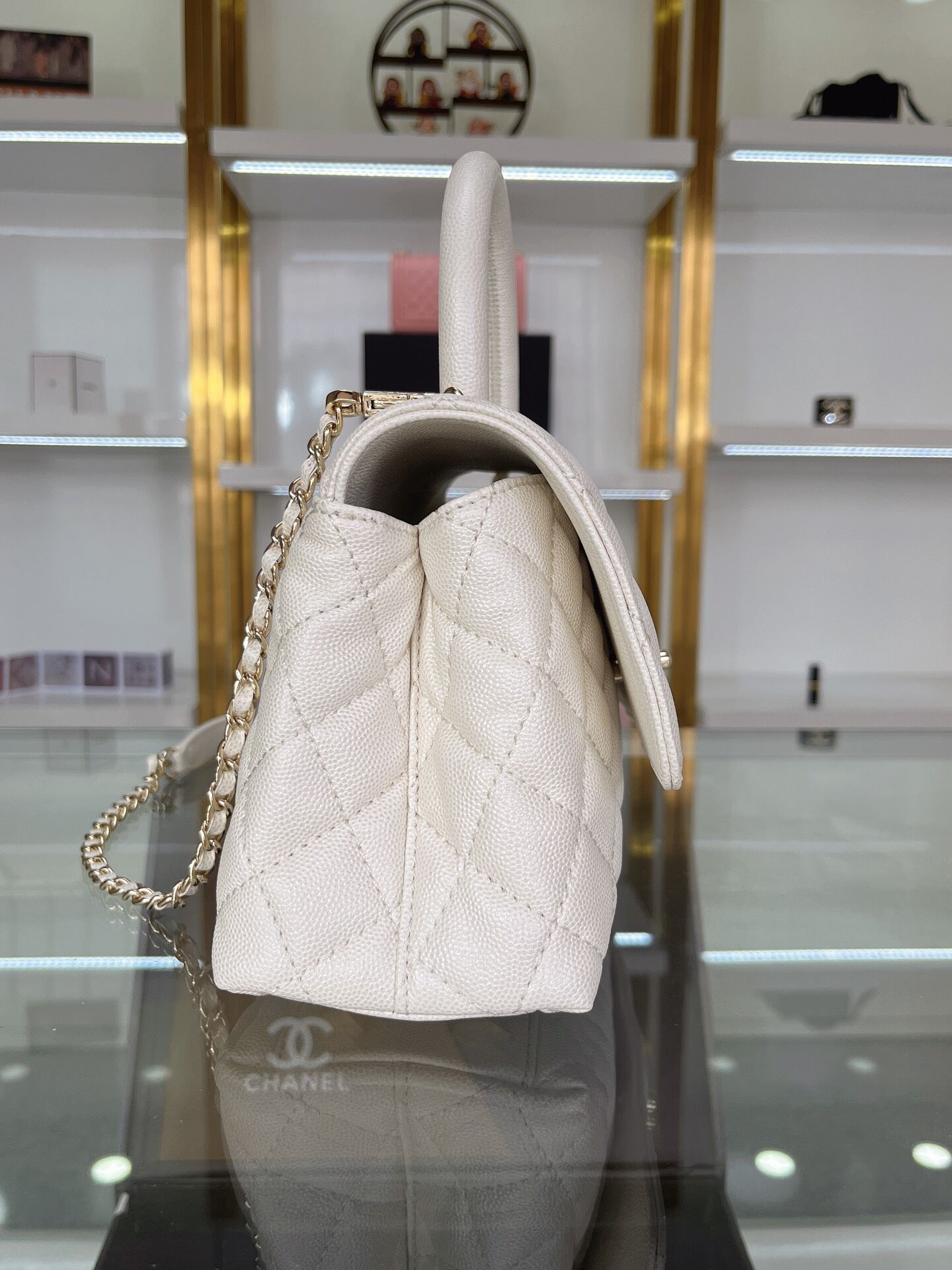 C*hanel Top Bag 14*24*10CM