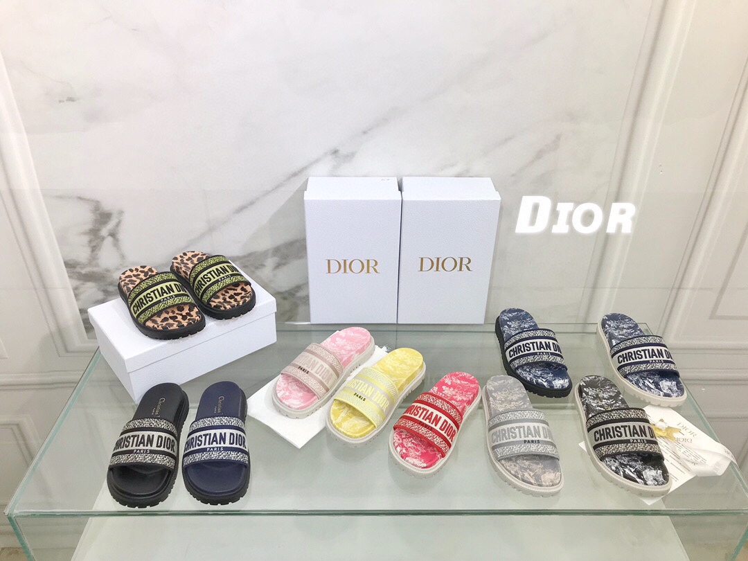 Women D*ior Top Sandals