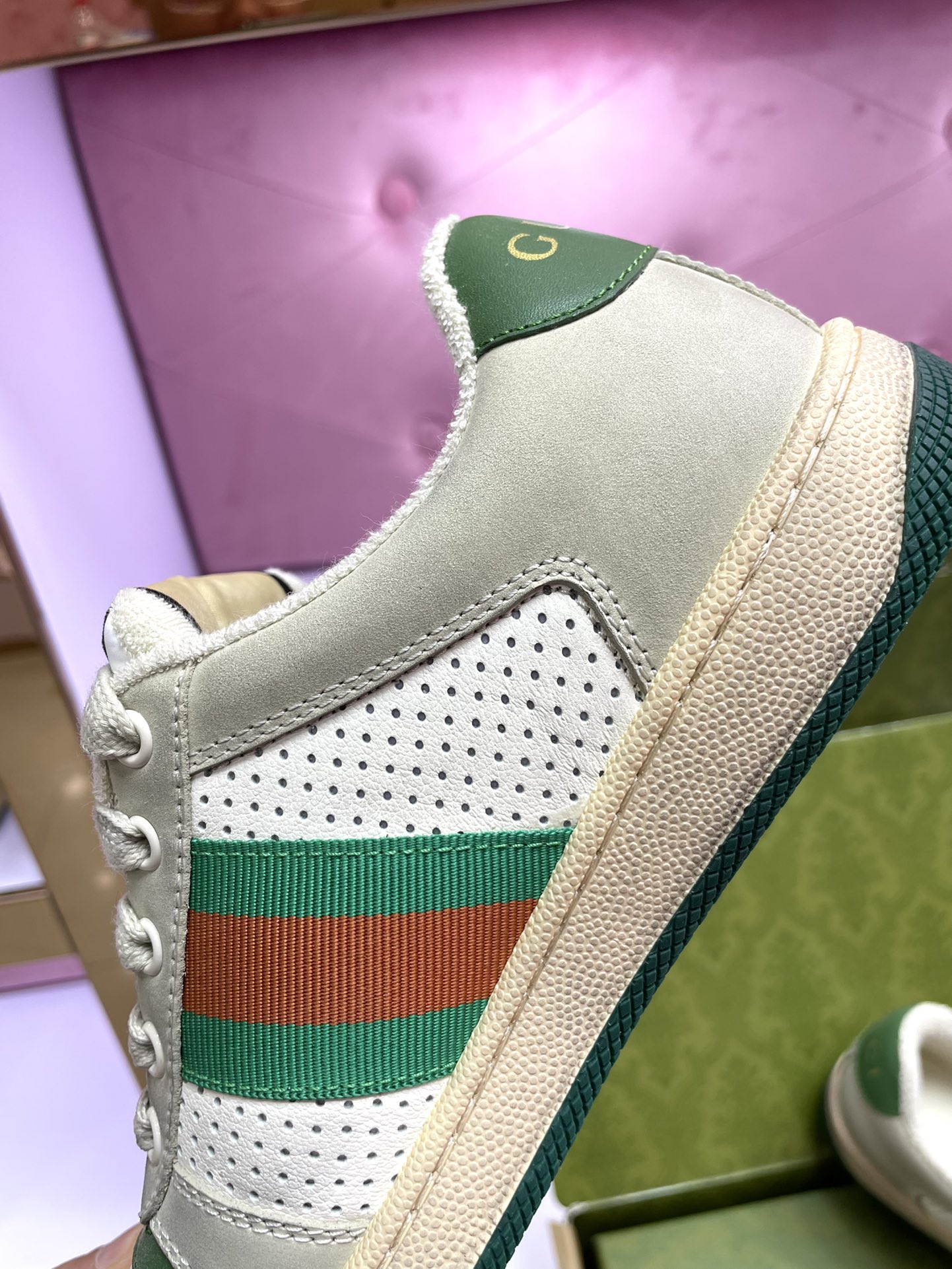 Men Women G*ucci Top Sneaker