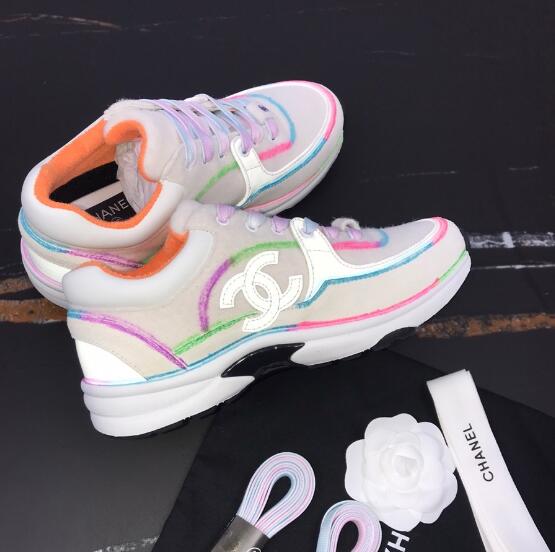Women C*hanel Top Sneaker