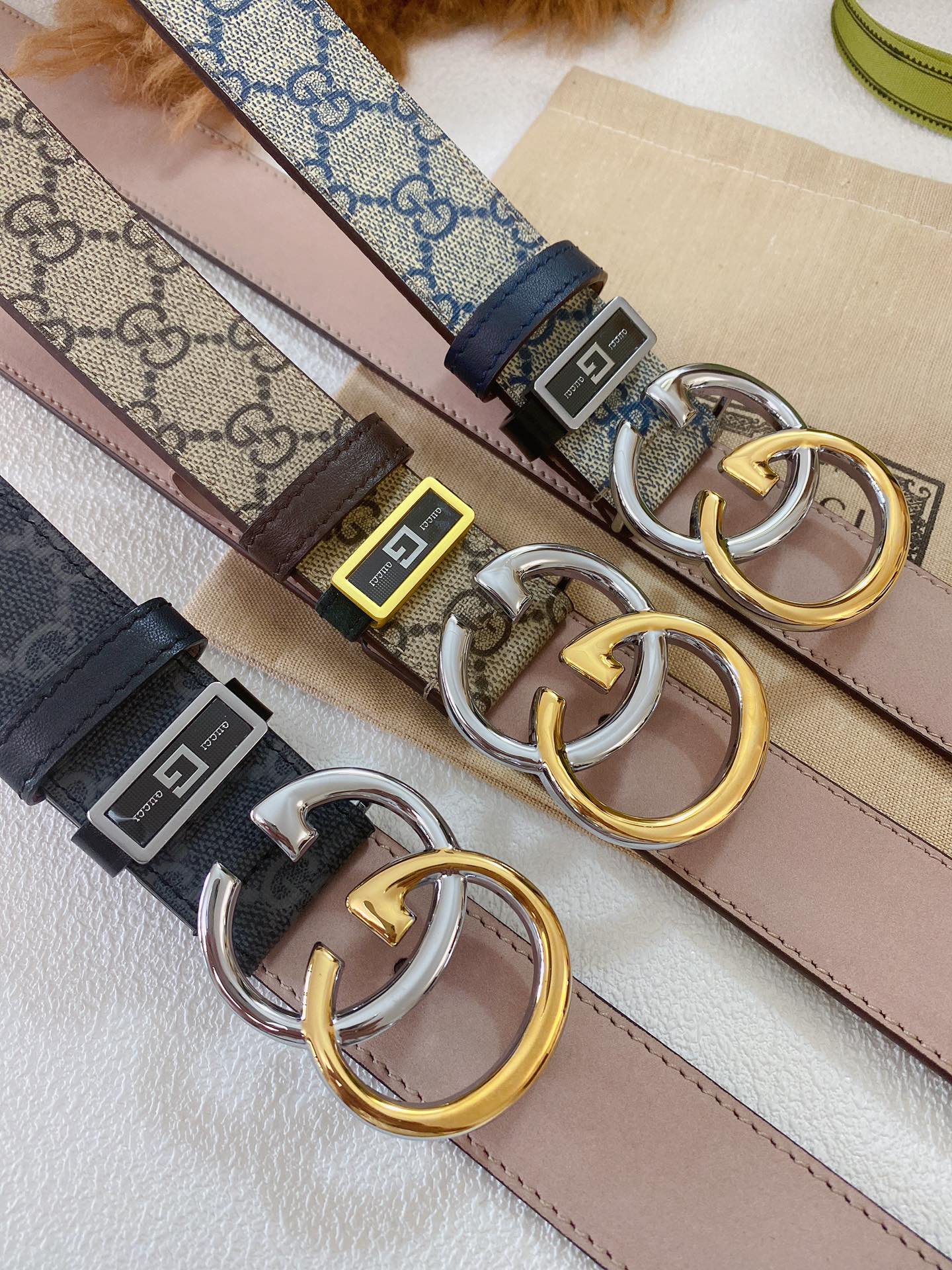 G*ucci Belts Top Version 35MM