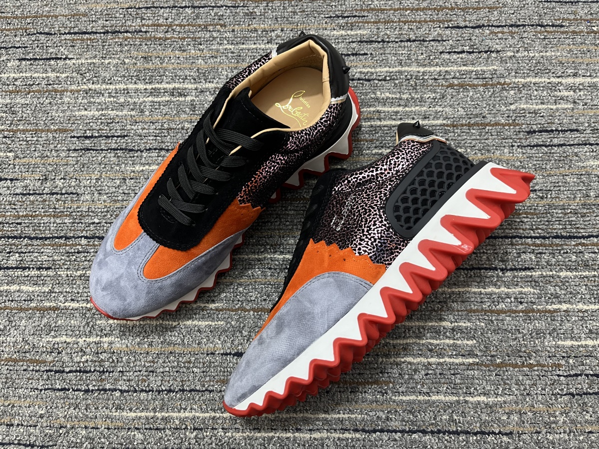 Men Women C*hristian L*ouboutin Top Sneakers