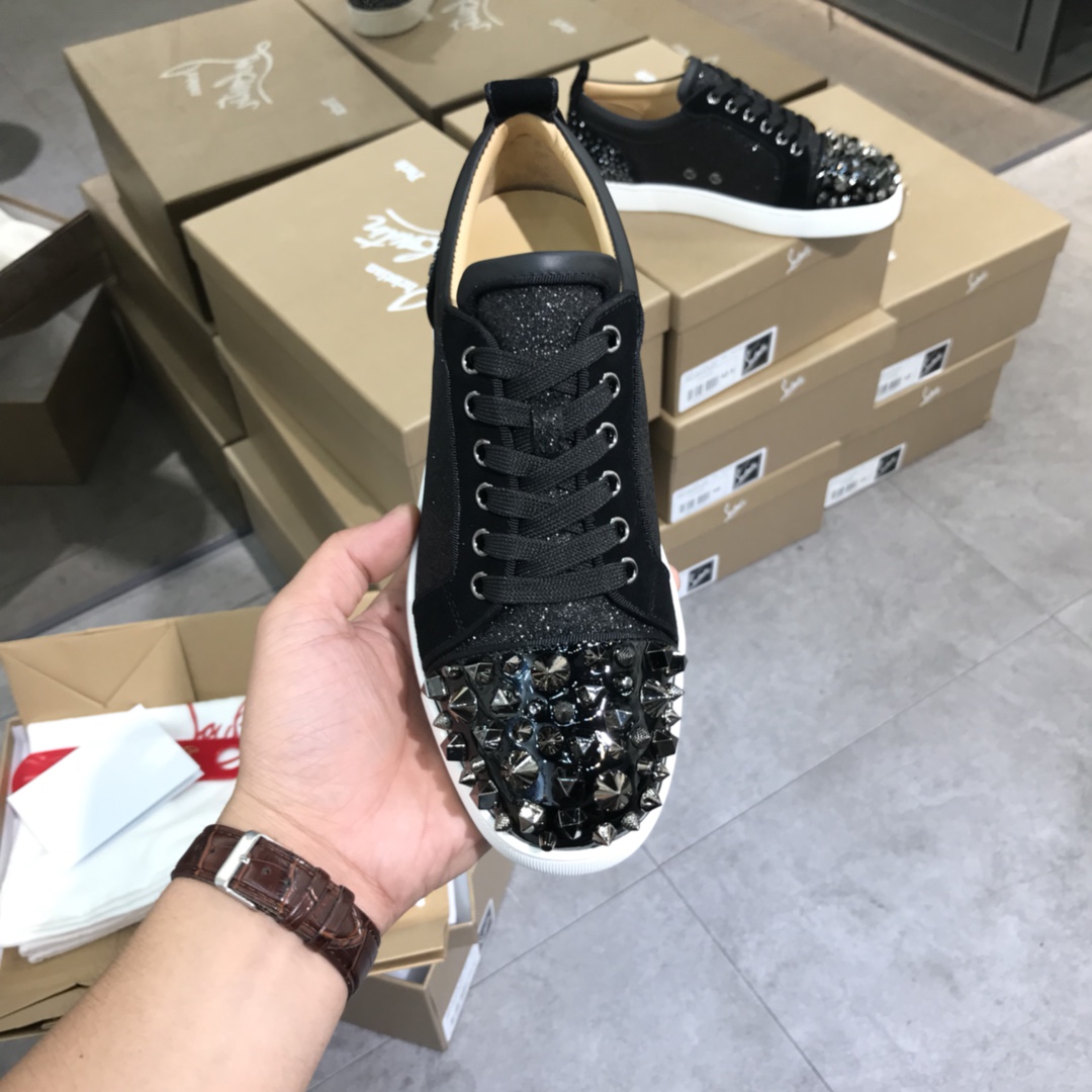 Men Women C*hristian L*ouboutin Top Sneaker